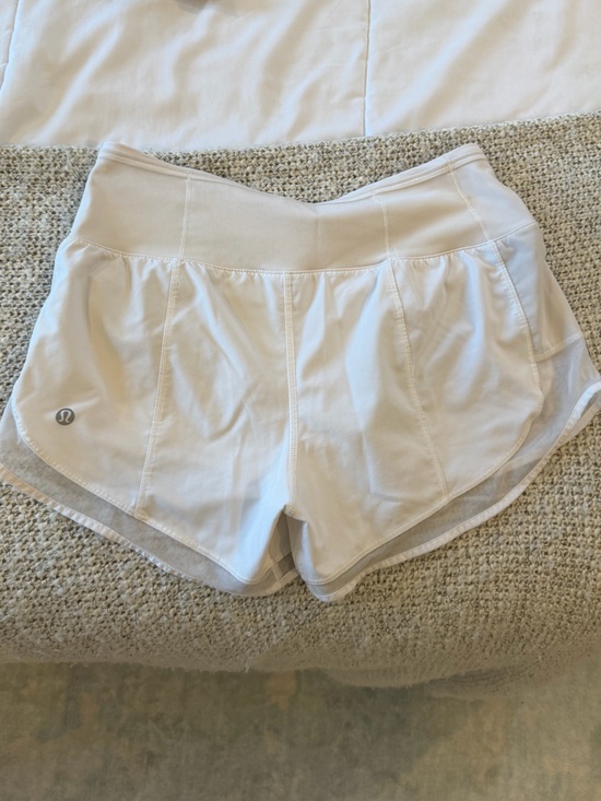 lululemon athletica Pants - Lululemon White Shorts